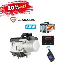 12V 6KW Water Diesel Heater Remote Control For Campervan Motorhome Boat Track UK