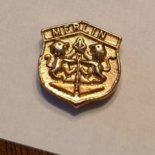 Merlin Metal Pin Badge Lapel