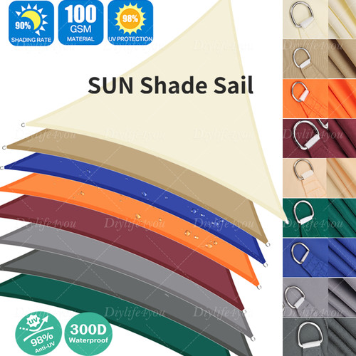 Sun shade sail - sun, outdoors