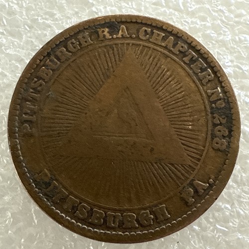 American masonic token - american,