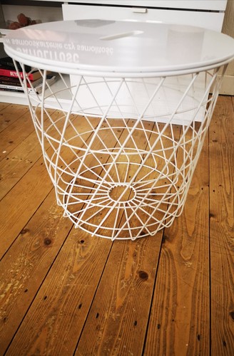 Ikea coffee table - table, basket