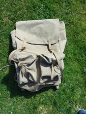 Vintage THE B.B YUKON Rucksack Trapper Wooden Framed Canvas Backpack Packboard