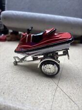 TIMEX Waterbury Red Jet Ski Wave Runner SeaDoo Jetski Small Clock Made In Japan