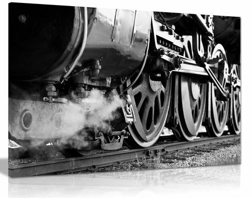 Vintage steam train locomotive - vintage,
