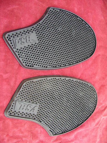 Petrol tank knee grips bsa - petrol,