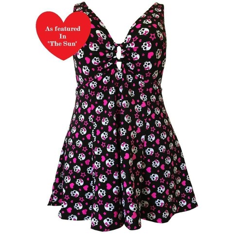 Skull heart modern alternative - heart,