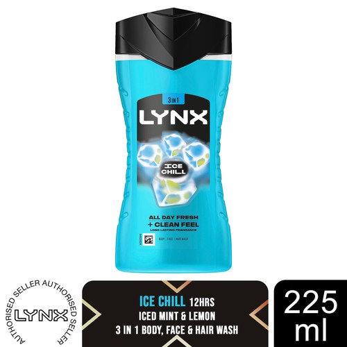 Lynx ice chill refreshing - ice, 12-h
