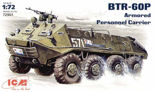 Icm 72901 soviet - icm, btr-60p