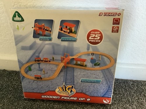 Elc wooden train set over - elc,