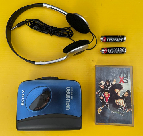 Vintage retro walkman - vintage,
