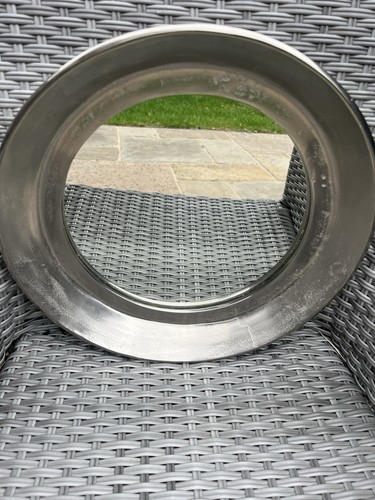 Stunning distressed silver