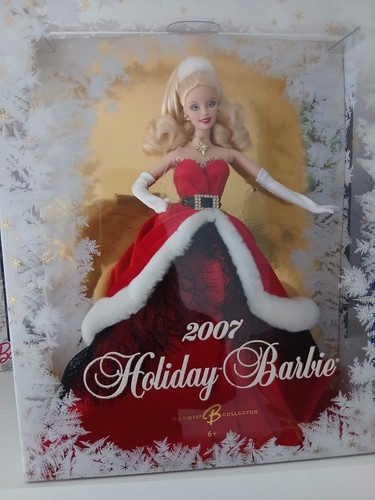 Holiday barbie 2007 - holiday,
