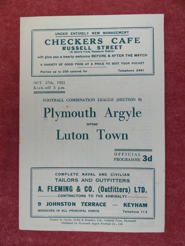 Plymouth argyle luton town - plymouth, v