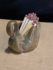 Small antique solid brass