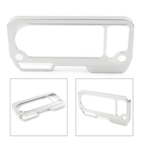 Silver speedometer cover - 1x,