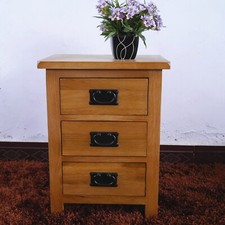 Oak Wood Bedside Table