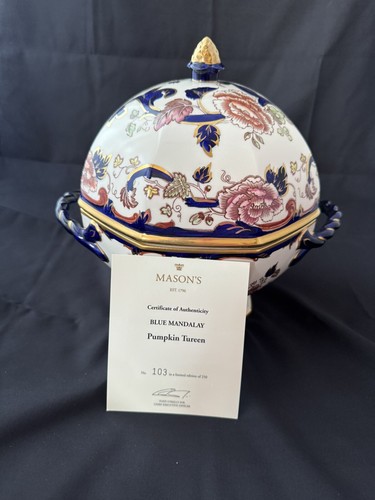 Masons blue mandalay pumpkin - masons,
