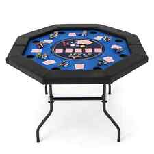 COSTWAY 130cm Foldable Poker
