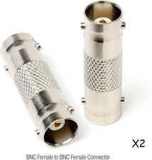 x2 BNC Female to Female