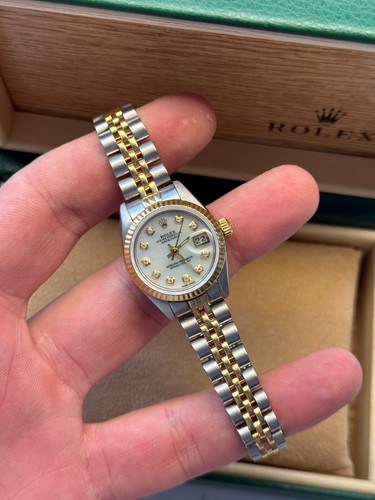Rolex datejust 26mm steel - rolex, 26mm,