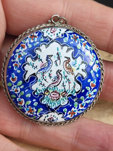 Vintage persian hand painted - vintage, persian?