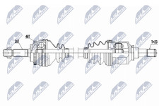 FRONT AXLE LEFT NPW-TY-175