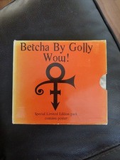 Prince - Betcha By Golly Wow!/Right Back Here In My Arms - Ltd Edition Poster CD