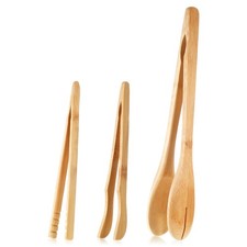 3pcs Bamboo Tongs 7 and 11.8