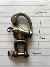 wichard 2476 clevis pin snap shackle