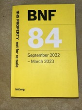 BNF 84 -British National Formulary BNF 84 September 2022 - March 2023