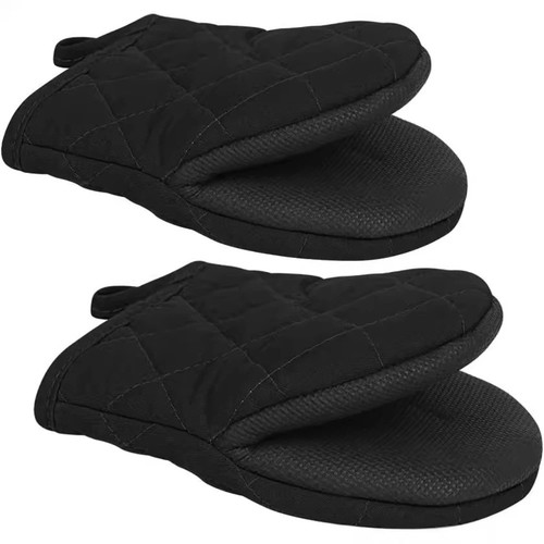 Double oven gloves mitts - double,