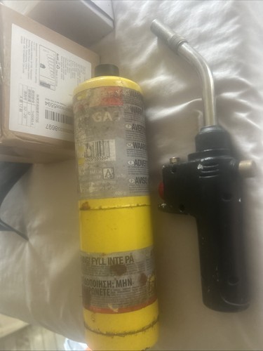 Map gas blow torch - blow, pipe