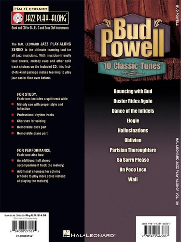 Bud powell book and flute - powell,