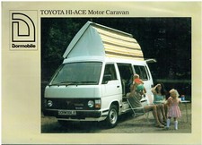 TOYOTA HI-ACE DORMOBILE CAMPER