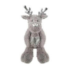 Grey Low Stuff Dog Toy Cupid &