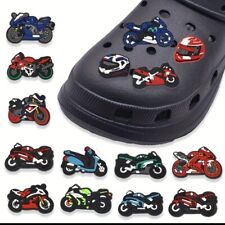 MOTORBIKE HELMET Shoe Charms FOR CROC MIX MATCH DISCOUNT ALL OUR SHOP 100+CHARMS