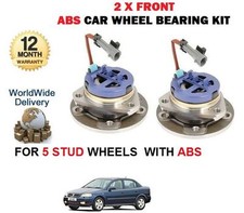 FOR VAUXHALL ASTRA MARK 4 1998-2004 NEW 5 STUD WITH ABS 2X FRONT WHEEL BEARING