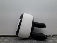 FIAT DOBLO VAN 2005 WHITE OS DRIVERS RIGHT WING MIRROR 735394267