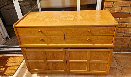 Brown wooden freestanding - wooden,