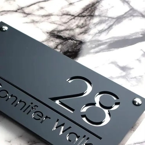Personalised door name plaque - personalised,