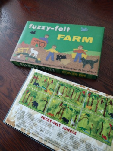 Vintage 1970 fuzzy - vintage, felt