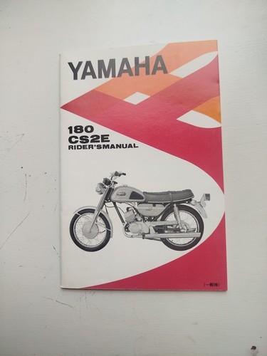 Yamaha 180 cs2e owner manual - yamaha, owner's