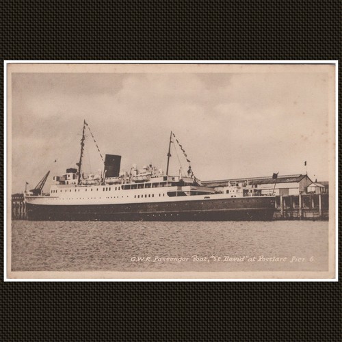 Gwr passenger boat david - st.,