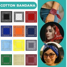 Print Bandana Headbands 100%