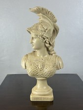 Bust of Minerva, Roman Goddess of Wisdom and Strategic Warfare 18cm High