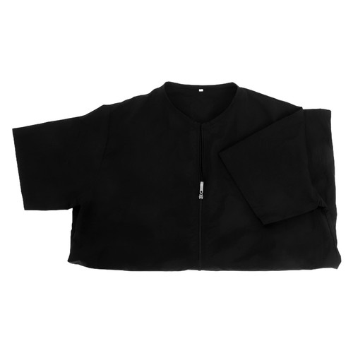 Short sleeve barber jacket - ,