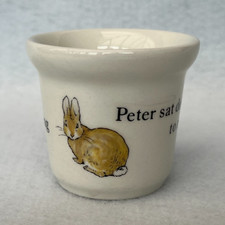 Vintage 1970s Wedgwood Peter Rabbit Fine Bone China Egg Cup Excellent Condition