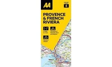 Road Map France Series 3 Provence French by A A Publishing | Sheet Map | 2024