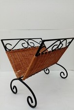 Wicker Folding Magazine