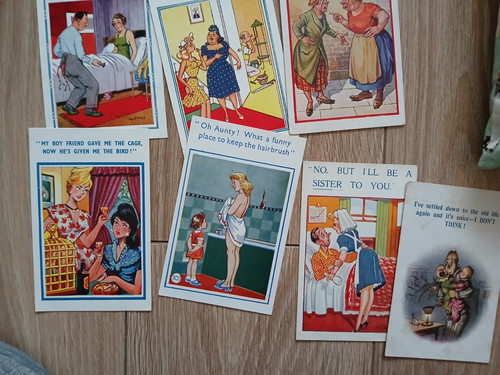 Vintage postcards joblot - postcards, 1